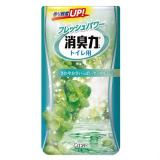 Освежитель воздуха д/туалета Shoshu Riki 400мл жидкий яблоко/мята 