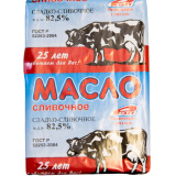 Масло коровье РЭП сладко-слив.82,5%  180г Масло коровье РЭП сладко-слив.82,5%  180г
