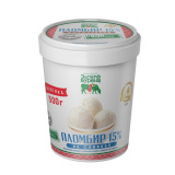 Мороженое Пломбир на сливках с ароматом ванили 15% 500г Т.З Зелена-Бурена 