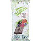 Батончик Умные сладости амарантовый б/глютеновый с начинкой Лесная ягода в глазури 20г 