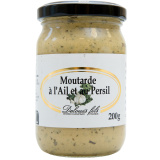 Горчица с чесноком и петрушкой  200г Delouis