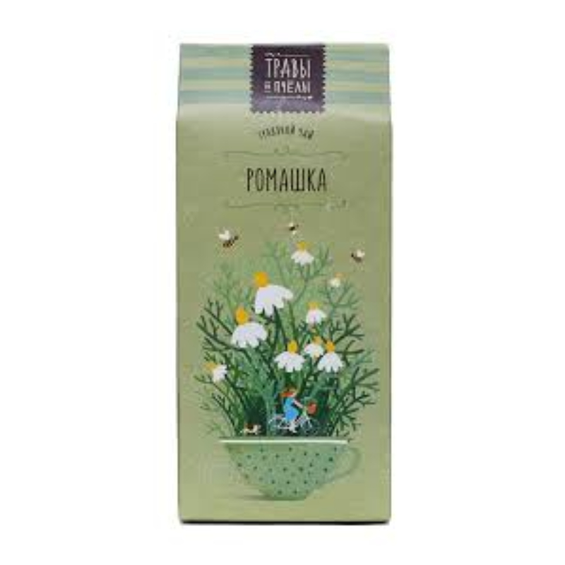 Чай ТРАВЫ И ПЧЕЛЫ Ромашка 30г  (20*1,5г) (пирамидки) 