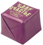 Конфета пралине в мол.шоколаде с лавандой и черникой/семена чиа 50 г 