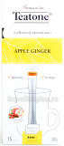 Чайный напиток Teatone яблоко-имбирь 15шт*1,8г 