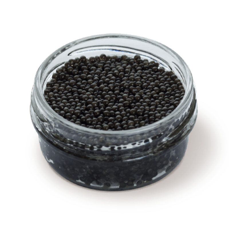 Икра зернистая осетровых гибрид Амурский осетр/Калуга 100г Золото Каспия