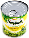 Горошек зеленый  нежный Bonduelle 400г (245г)