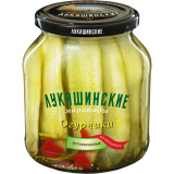 Огурчики Лукашинские бутербродные по-европейски 670г            