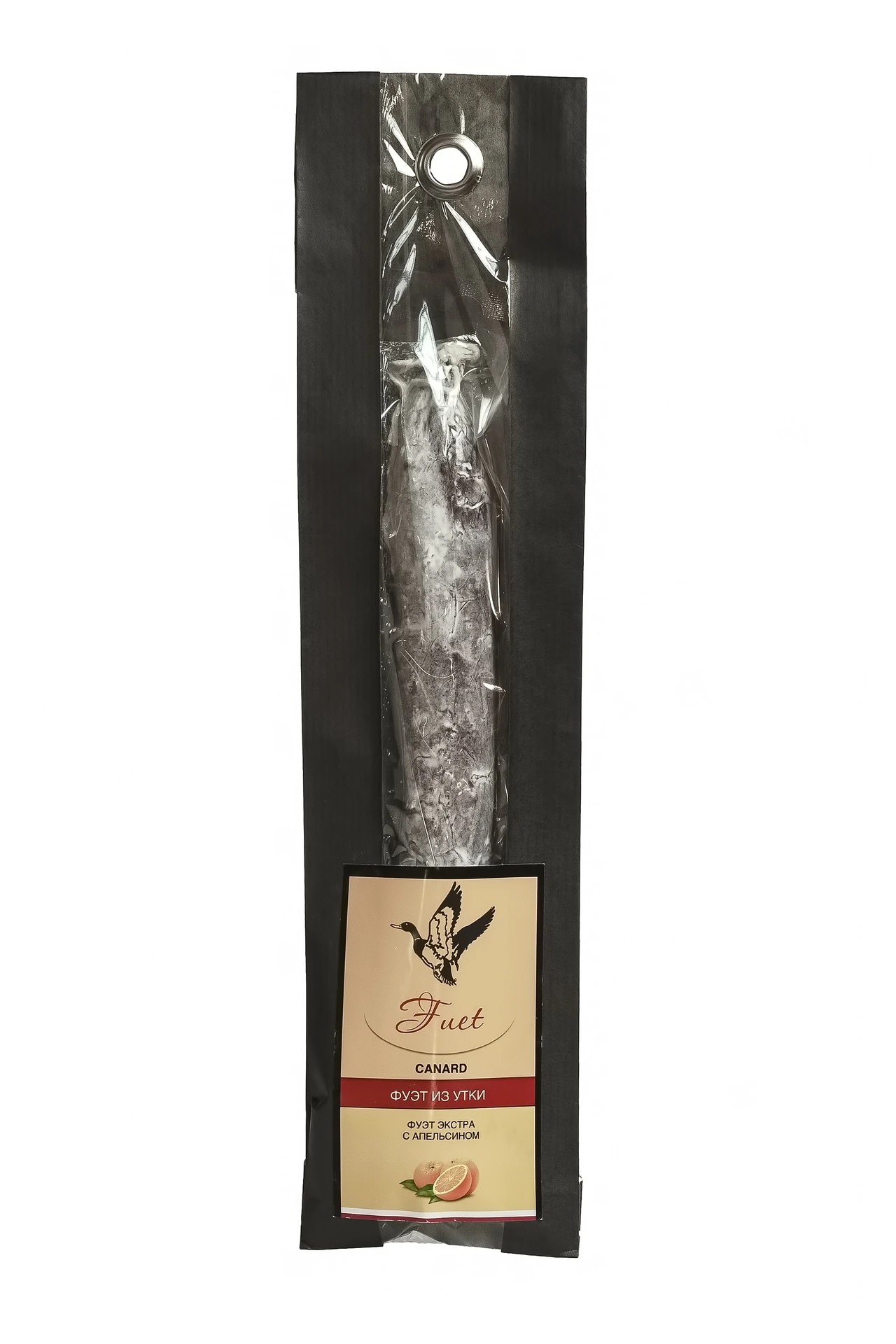 Колбаса Фуэт Ganard с апельсином из мяса утки с/в 120г