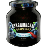 Варенье Лукашинское Черничное 450г 