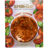 Сыр мягкий сливочный Томат-Базилик 120г Амига