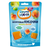 Фруктовые кусочки Фрутоняня из яблок д/детей раннего возраста пакет 56 г