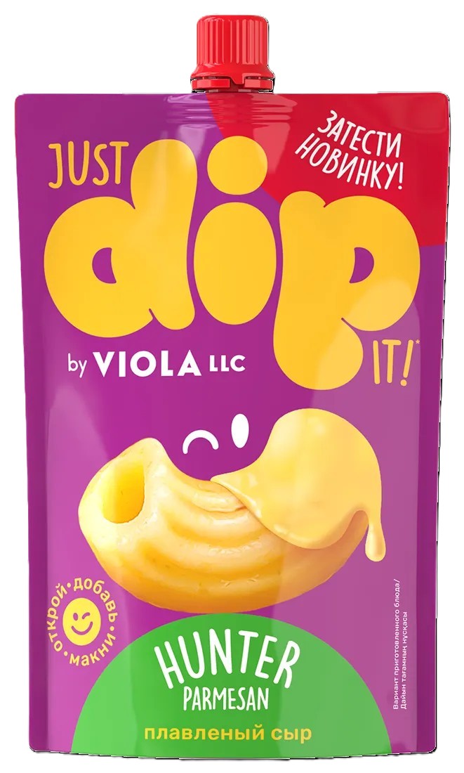 Сыр плавленый Dip Viola Hunter Parmesan 45% 180г