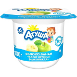 Творог Агуша 3,9% 100г яблоко-банан ДП