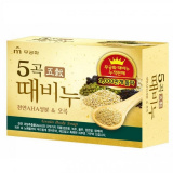 Мыло-скраб косметическое Пять злаков 100г 