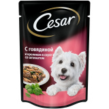 Корм Cesar 85г Говядина/кролик/шпинат