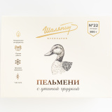 Пельмени с утиной грудкой 800г Шаляпин