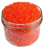 Икра лососевая  зернистая   (кижуч) 200г стекло