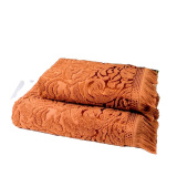 Полотенце махровое 50*85 VIP. коричневый Safia Home