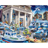 Игрушка Пазл Полицейские машины US32