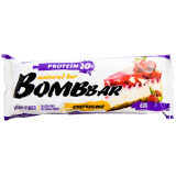 Батончик BOMBBAR неглаз.Малиновый чизкейк 60г