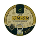 Суп ТОМ ЯМ с морепродуктами по-тайски ж/б 530 г