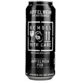 Сидр Бембель Апфельвайн-Пур яблочный сух.фильтр.6,0% 0,5л ж/б 