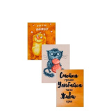 Набор полотенец вафельных 60*45 Умница 3шт