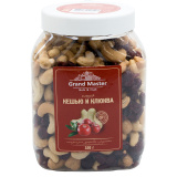 Смесь Клюква-Кешью банка 530г Гранд Мастер 