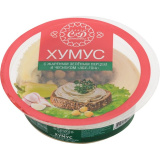 Хумус Абу Гош с жареным зеленым перцем и чесноком 200г