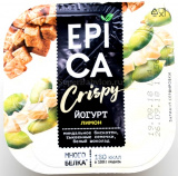 Йогурт фруктовый Epika Криспи лимон 8,6% 140г 