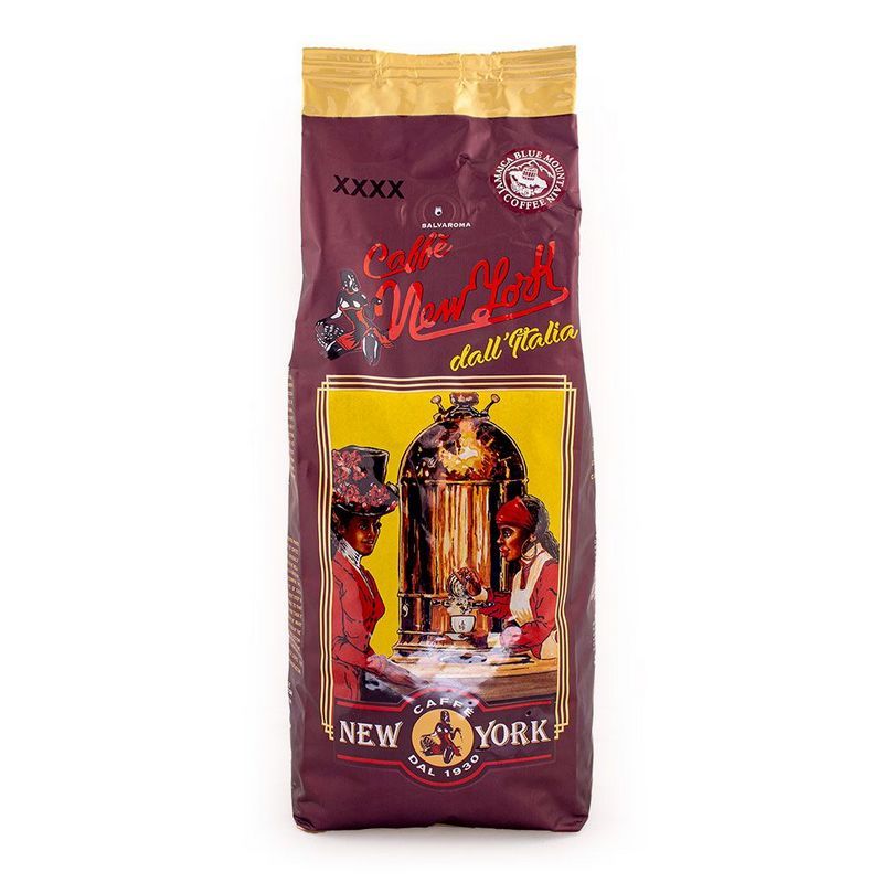 Кофе Ямайка Блю Маунтин зерно смесь 80% Арабика+20% Робуста 1кг фольга/пакет