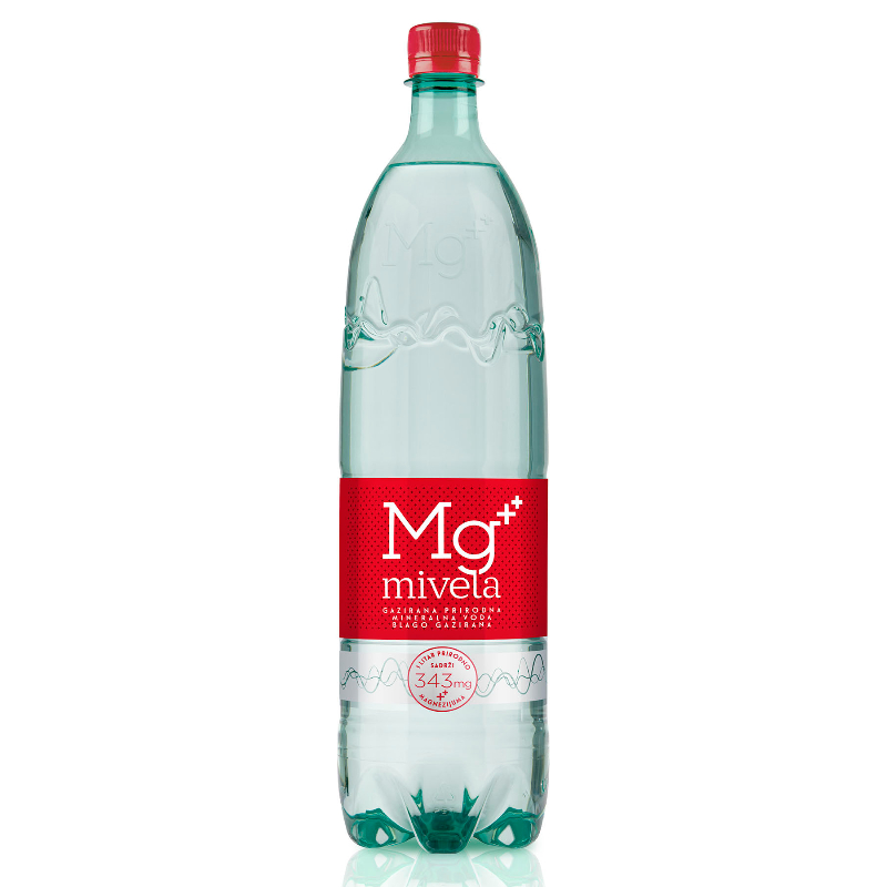 Вода мин. Mivela  Mg++ газированная 0,5 л 
