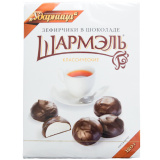 Зефирчики в шоколаде классич.120г Шармэль  Зефирчики в шоколаде классич.120г Шармэль