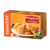 Наггетсы куриные хрустящие 300г  Мираторг  Наггетсы куриные хрустящие 300г  Мираторг