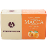 Масса творожная с курагой  РОСТАГРОКОМПЛЕКС  23% 100г