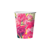 Стакан Булгари Грин 250мл 10шт Пионы