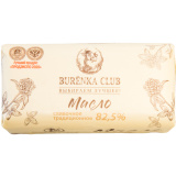 Масло сладко-сливочное несол. Традиционное BURЁNKA CLUB 82,5% 350г  Масло сладко-сливочное несол. Традиционное BURЁNKA CLUB 82,5% 350г
