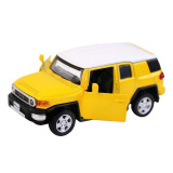 Игрушка Машинка Toyota FG Cruiser 1:43 желтый