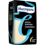 Крупа манная 450г Семолина Мистраль 