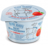 Йогурт из козьего молока Клубника 3,2% 150г Белое золото