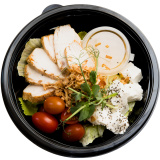 Салат из филе цыпленка с соусом манго шт СП  КУЛИНАРИЯ