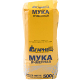 Мука ржаная цельнозерновая БИО 500г