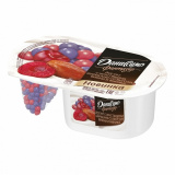 Йогурт густой Фантазия хрустящие шарики вишня-финики 6,9% 105 г  Даниссимо 