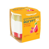 Йогурт Коломенский  5% Малина-Груша 170 г  стекло