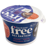 Йогурт Viola FREE безлактозный 2,7% 180г малина/черн.смородина 2,7% 