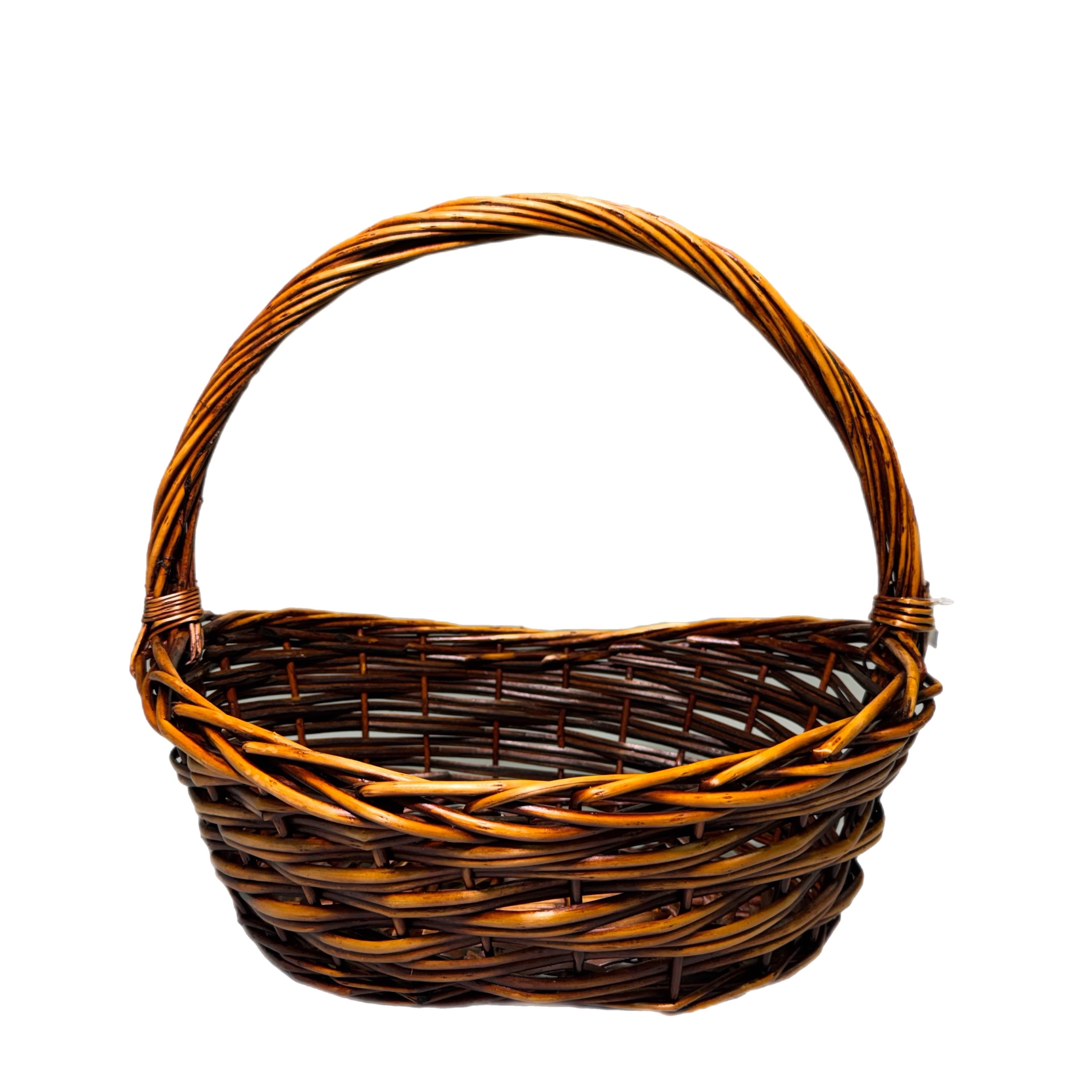 Корзина овальная 130936 M  42/31см h17/14/37см коричневый 