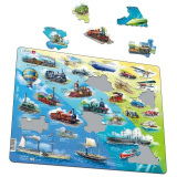 Игрушка Пазл История транспорта HL-7 