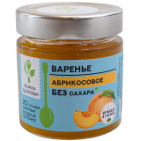 Варенье абрикосовое 200г б/сахара Ложка Здоровья 