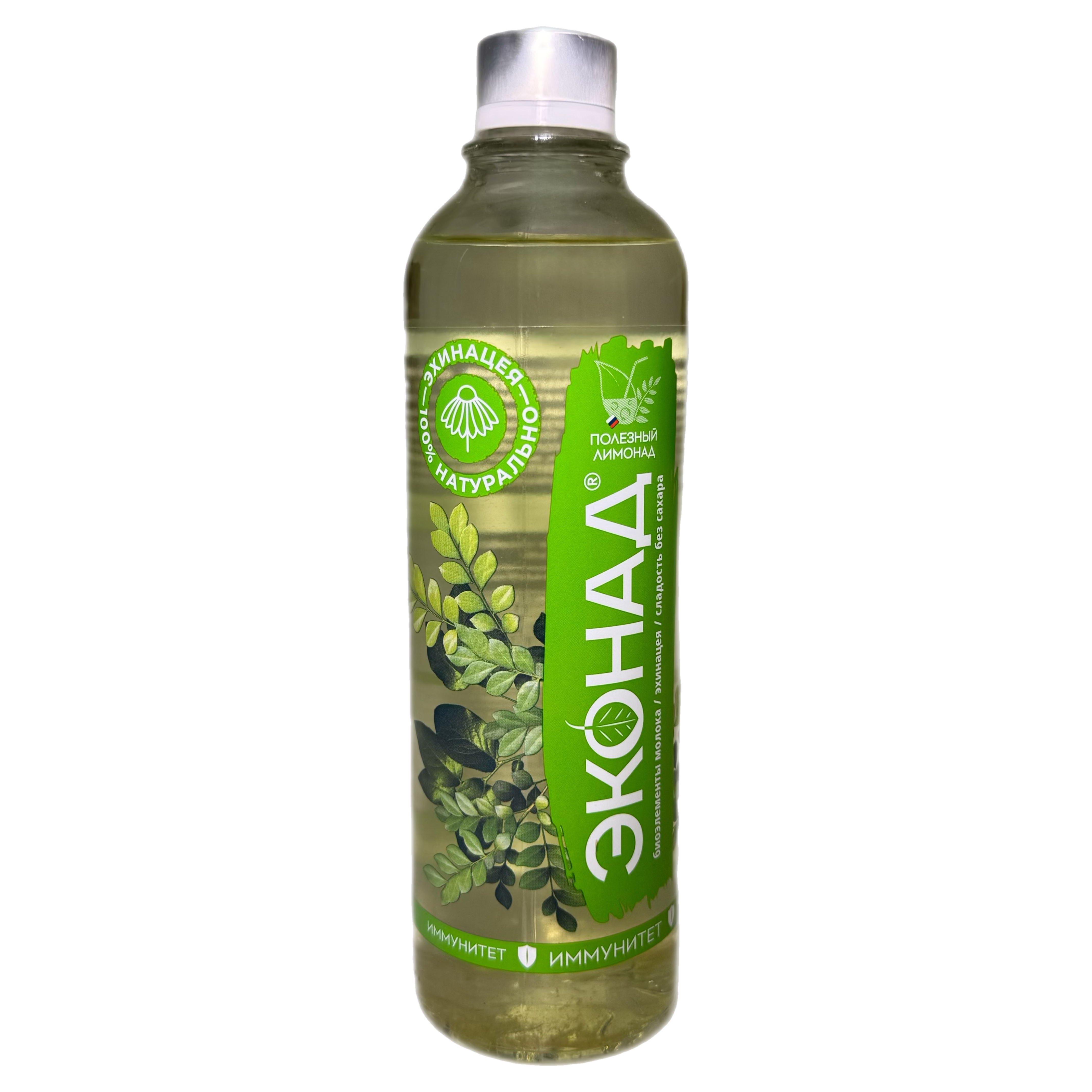 Напиток б/алк. Эконад Иммунитет 500мл ст/бут. Полезный лимонад