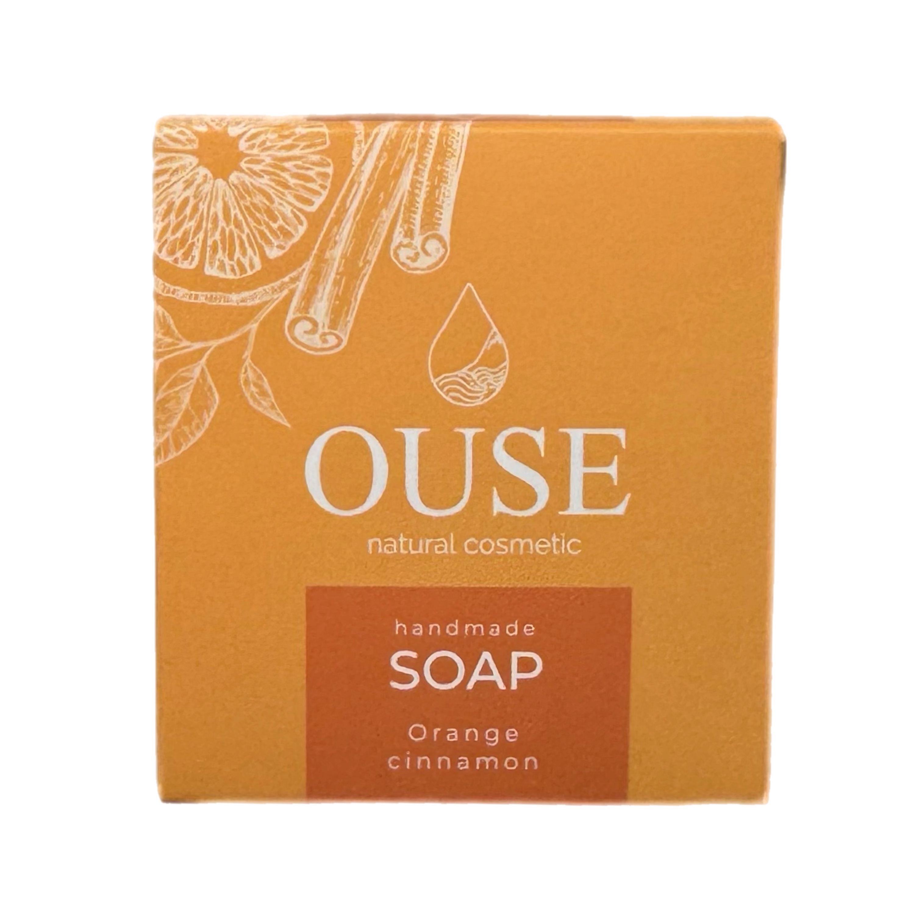 Мыло натуральное OUSE Апельсин и корица 100г